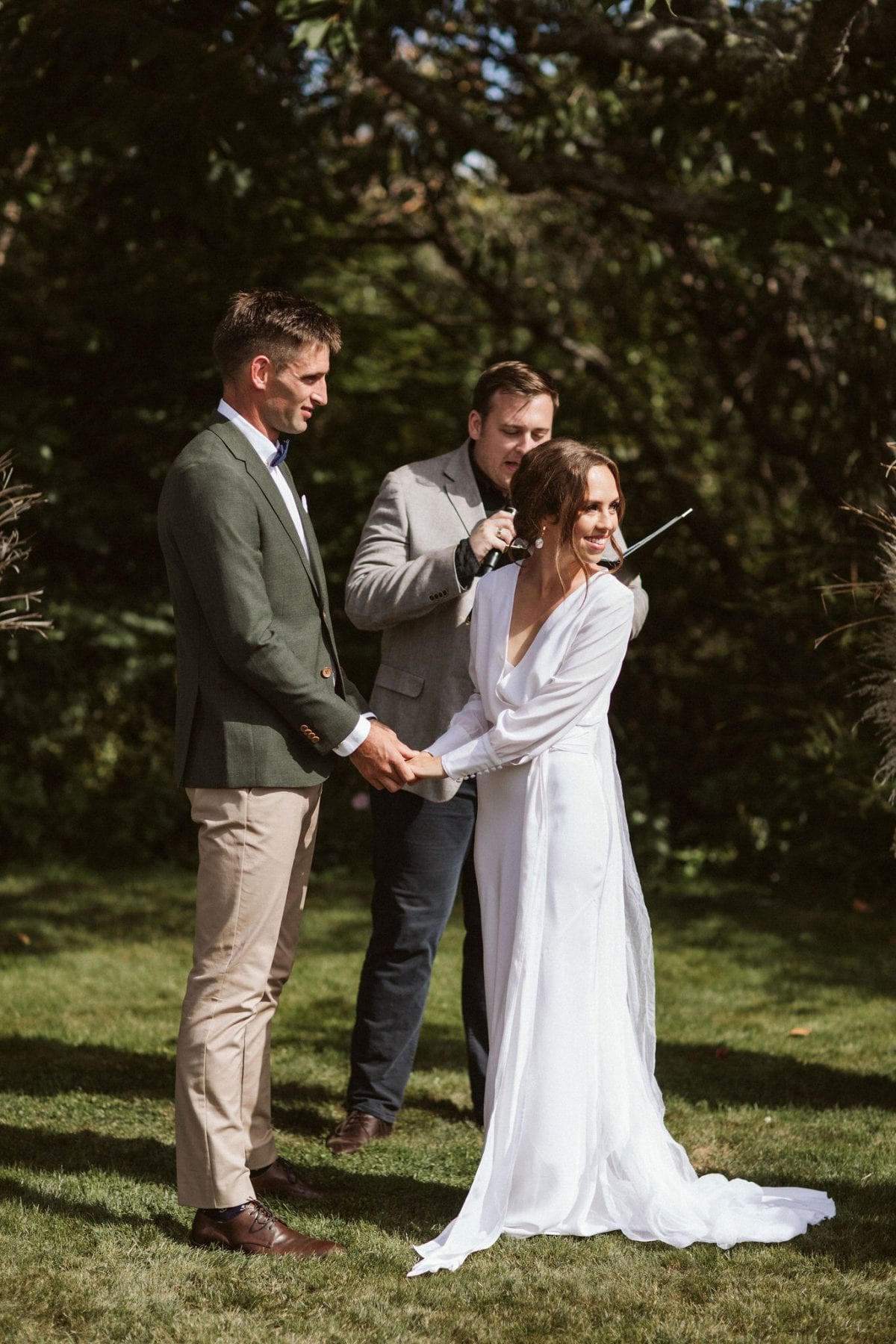Sarah + Jeremy \\ Taupo Wedding captured by Ana Galloway. Hayes Bridal, Meadowlark. Modern Bride. New Zealand. 
